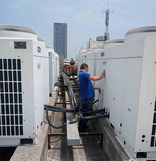 怀柔中央空调制热和不制冷系统维修方法